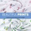 05 Floral Giza Cotton Bath Towel – Ultra-Soft, Feather Light