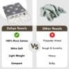 100% Pure Cotton Turkish Style Bath Towels