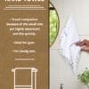 100% Pure Cotton Napkins – Pack of 6