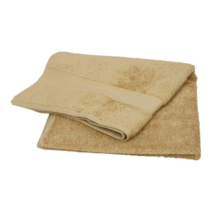 ZAHYA 100% Pure Cotton 650 GSM Terry Bath Towel - Beige