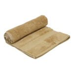ZAHYA 100% Pure Cotton 650 GSM Terry Bath Towel - Beige