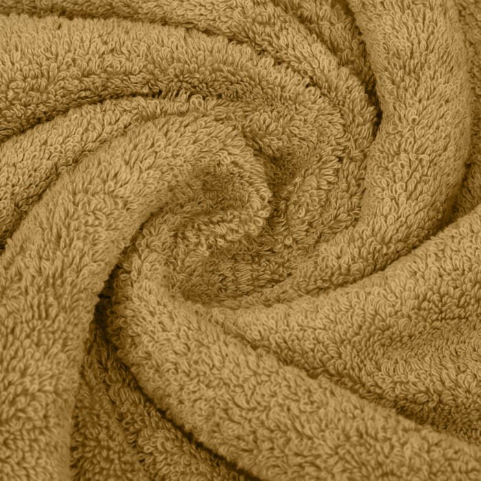 ZAHYA 100% Pure Cotton 650 GSM Terry Bath Towel - Beige