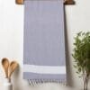 100% Bamboo Turkish Style Grey Bath Towel