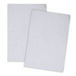 Terry Cotton Bath Mat Set of 2 – 750 GSM, Absorbent