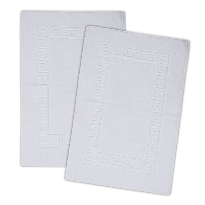 Terry Cotton Bath Mat Set of 2 – 750 GSM, Absorbent