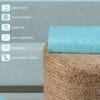 100% Pure Bamboo Bath Towel – Turkish Style, Soft, Absorbent