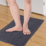 Terry Cotton Bath Mat Set of 2 – 750 GSM, Absorbent