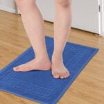 Terry Cotton Bath Mat Set of 2 – 750 GSM, Absorbent