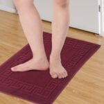 Terry Cotton Bath Mat Set of 2 – 750 GSM, Absorbent