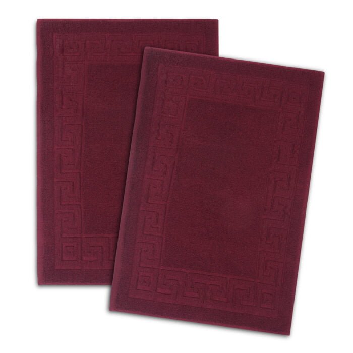 Terry Cotton Bath Mat Set of 2 – 750 GSM, Absorbent