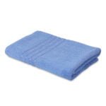 ZAHYA Pure Cotton 500 GSM Bath Combo - Blue & Pink