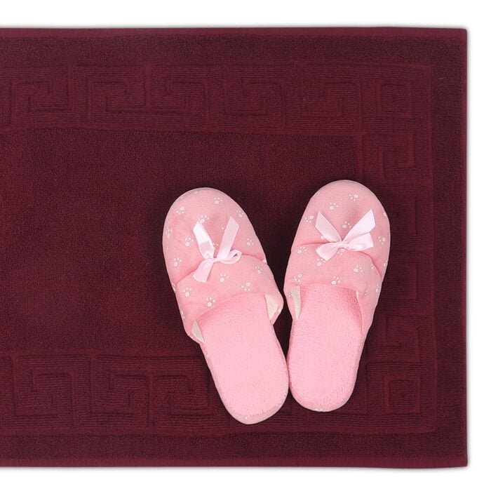 Terry Cotton Bath Mat Set of 2 – 750 GSM, Absorbent