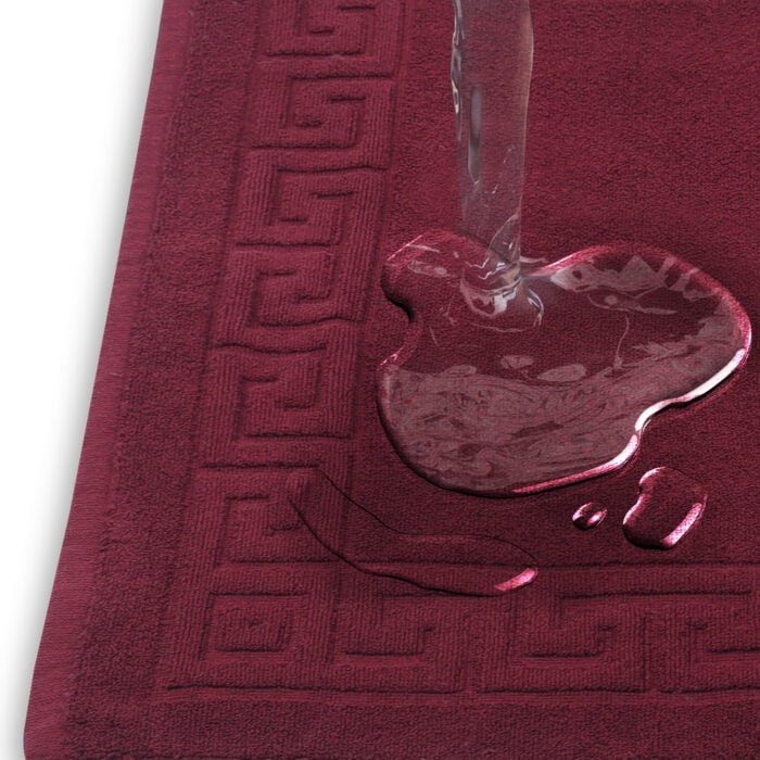 Terry Cotton Bath Mat Set of 2 – 750 GSM, Absorbent
