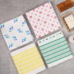 ZAHYA 100% Pure Cotton Floral Print Light weight Bath Towels ZAHYA 100% Pure Cotton Floral Print Light weight Bath Towels