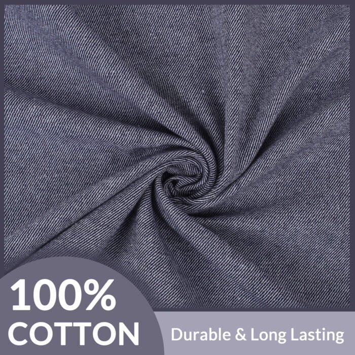 ZAHYA Denim Bath Towel - Grey