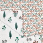100% Pure Cotton 3-Layer Reversible Dohar – Printed & Breathable