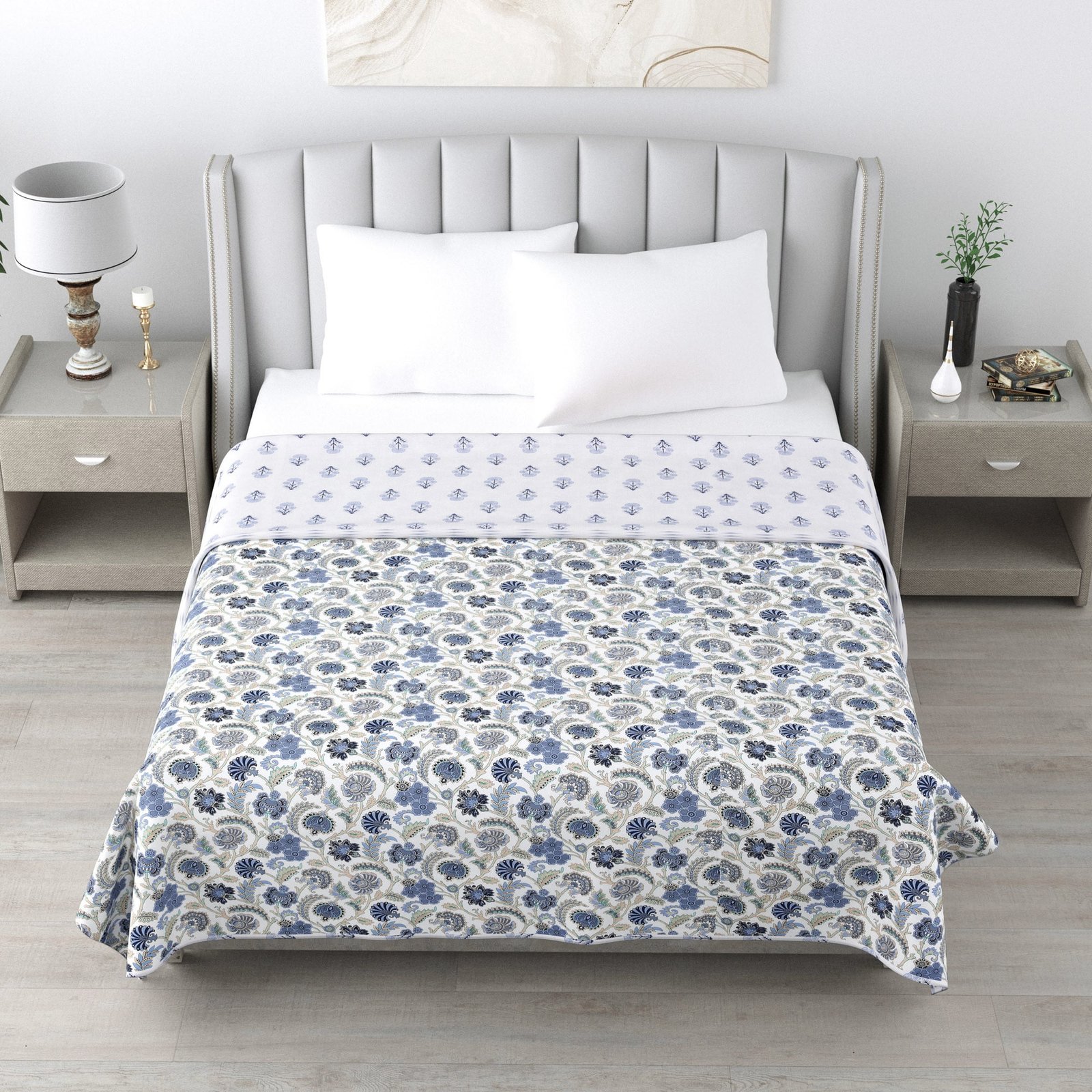 100% Pure Cotton Dohar Double Bed