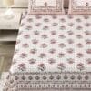 Pure Cotton King Size Bedsheet with Pillow Covers