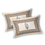 Pure Cotton King Size Bedsheet with Pillow Covers