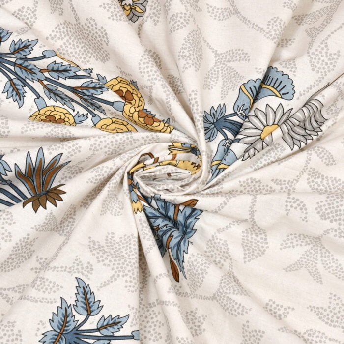 Pure Cotton King Size Bedsheet with Pillow Covers