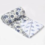 100% Pure Cotton 3-Layer Reversible Dohar – Printed & Breathable