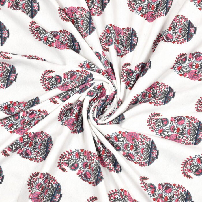 100% Pure Cotton 3-Layer Reversible Dohar – Printed & Breathable