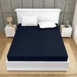 ft-4h Terry Cotton Waterproof Fitted Mattress Protector