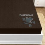 ft-5J Terry Cotton Waterproof Fitted Mattress Protector