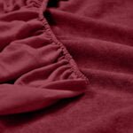 ft-6f Terry Cotton Waterproof Fitted Mattress Protector