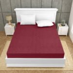 ft-6h Terry Cotton Waterproof Fitted Mattress Protector