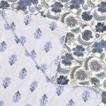 100% Pure Cotton 3-Layer Reversible Dohar – Printed & Breathable