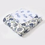 100% Pure Cotton 3-Layer Reversible Dohar – Printed & Breathable