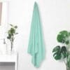 100% Pure Bamboo Bath Towel Pack of 2 – Pin Stripe, Soft & Eco-Friendly