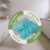 100% Pure Bamboo Bath Towel Pack of 2 – Pin Stripe, Soft & Eco-Friendly