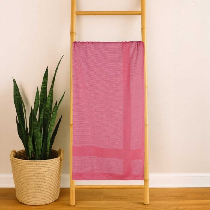 100% Pure Bamboo Bath Towels – Pin Stripe