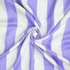100% Pure Bamboo Bath Towel – Cabana Stripe, Soft & Eco-Friendly