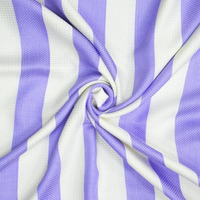 100% Pure Bamboo Bath Towel – Cabana Stripe, Soft & Eco-Friendly