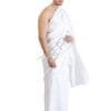 Diamond Weave Pure Cotton Ihram – Soft, Breathable for Hajj, Umrah
