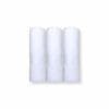 Large white cotton handkerchief folded neatly on a clean, neutral background