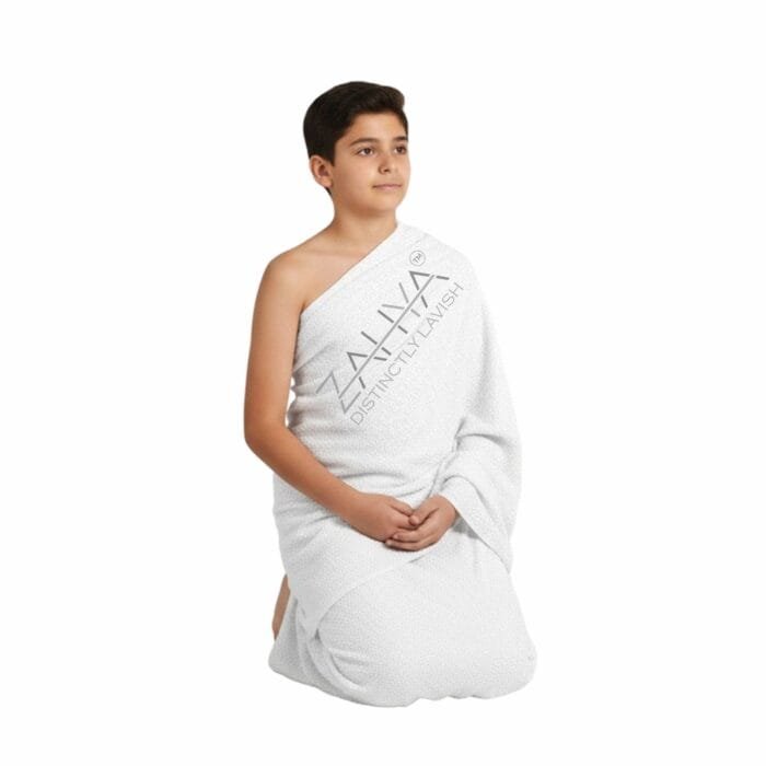 Terry Cotton Ihram for Young Adults – Soft, Breathable & Comfortable
