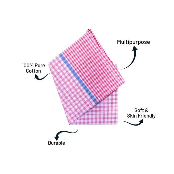 Pure Cotton Handkerchiefs – Soft, Stylish, Premium Quality