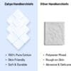 Pure Cotton Handkerchief – White Lining, Soft, Executive