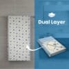 Zero Twist Cotton Bath Towel – Twin Layer, Printed