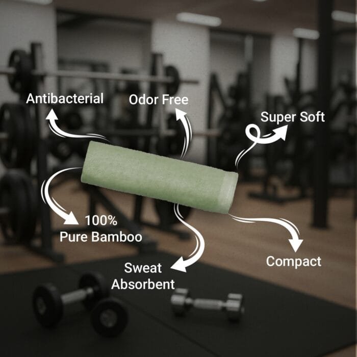 100% Bamboo Gym Towels , Cosmo – Pack of 3