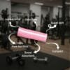 100% Bamboo Gym Towels, Ladder Stripe – Pack of 3