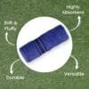 100% Pure Cotton Terry Hand Towels Pack of 4