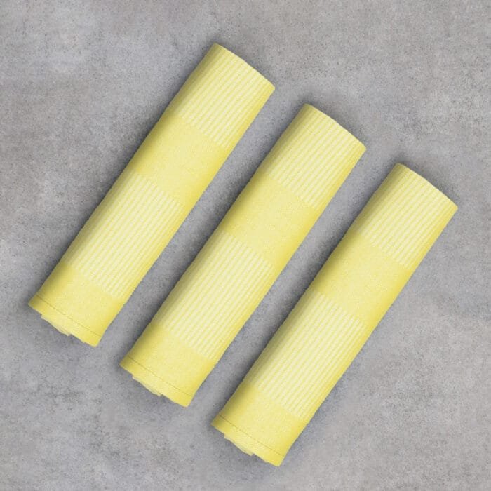 100% Bamboo Gym Towels , Pin Stripe – Pack of 3