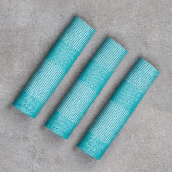 100% Bamboo Gym Towels , Pin Stripe – Pack of 3