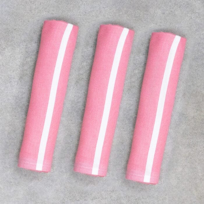100% Bamboo Gym Towels, Ladder Stripe – Pack of 3