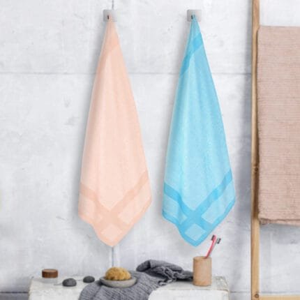 bamboo bath towels combo pack of 2 soft absorbent quick dry bath towels